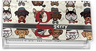 RNK Shops Hipster Dogs Vinyl Checkbook Cover (Personalized)