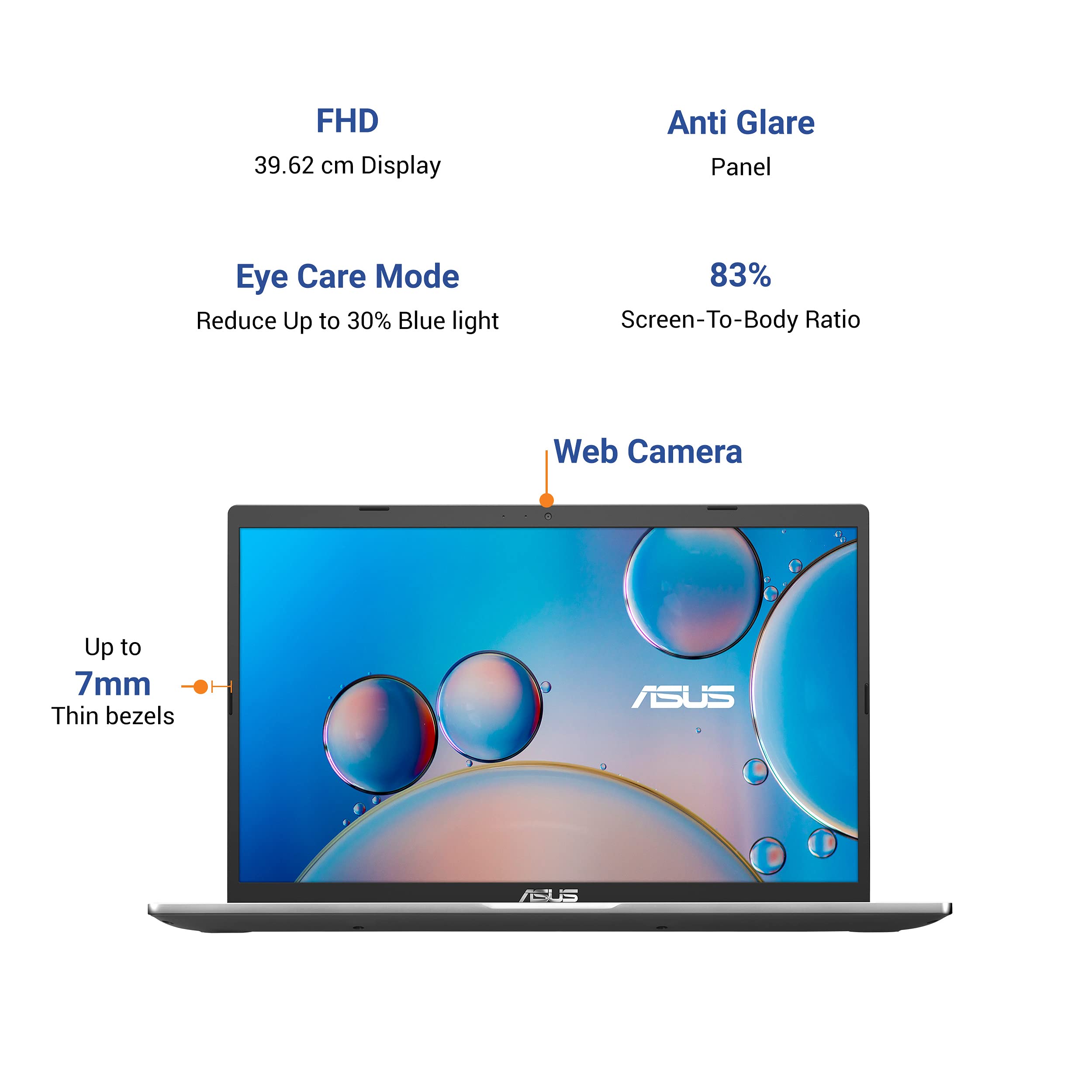 ASUS VivoBook 15 (2020) Intel Core i3-1005G1 10th Gen 15.6 inches