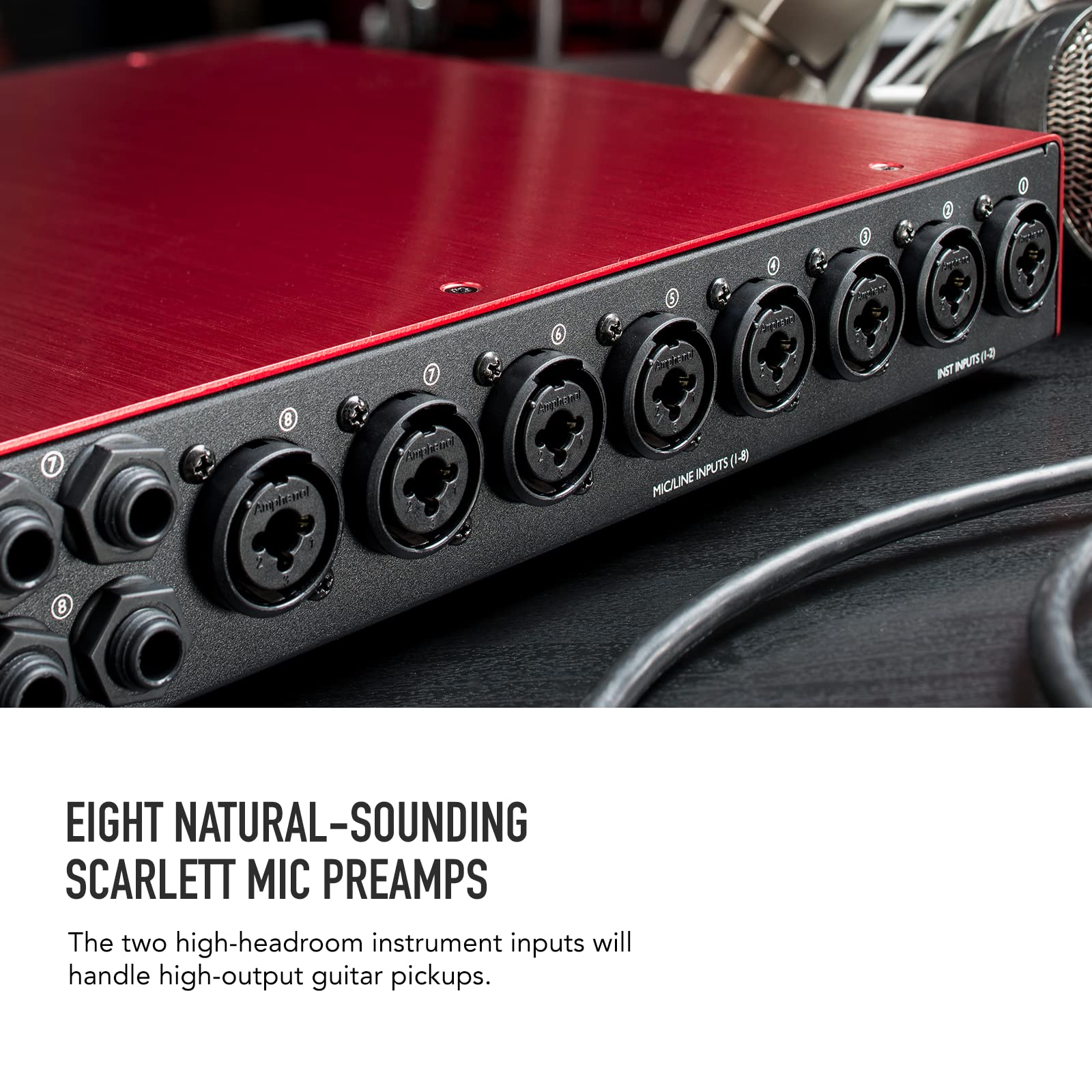 Amazon.co.jp: Focusrite フォーカスライト マイクプリアンプ 8