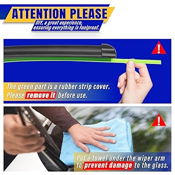 Genuine Set Front Windshield Wiper Blade For 2015-2021 Lexus NX200t NX300 NX300h