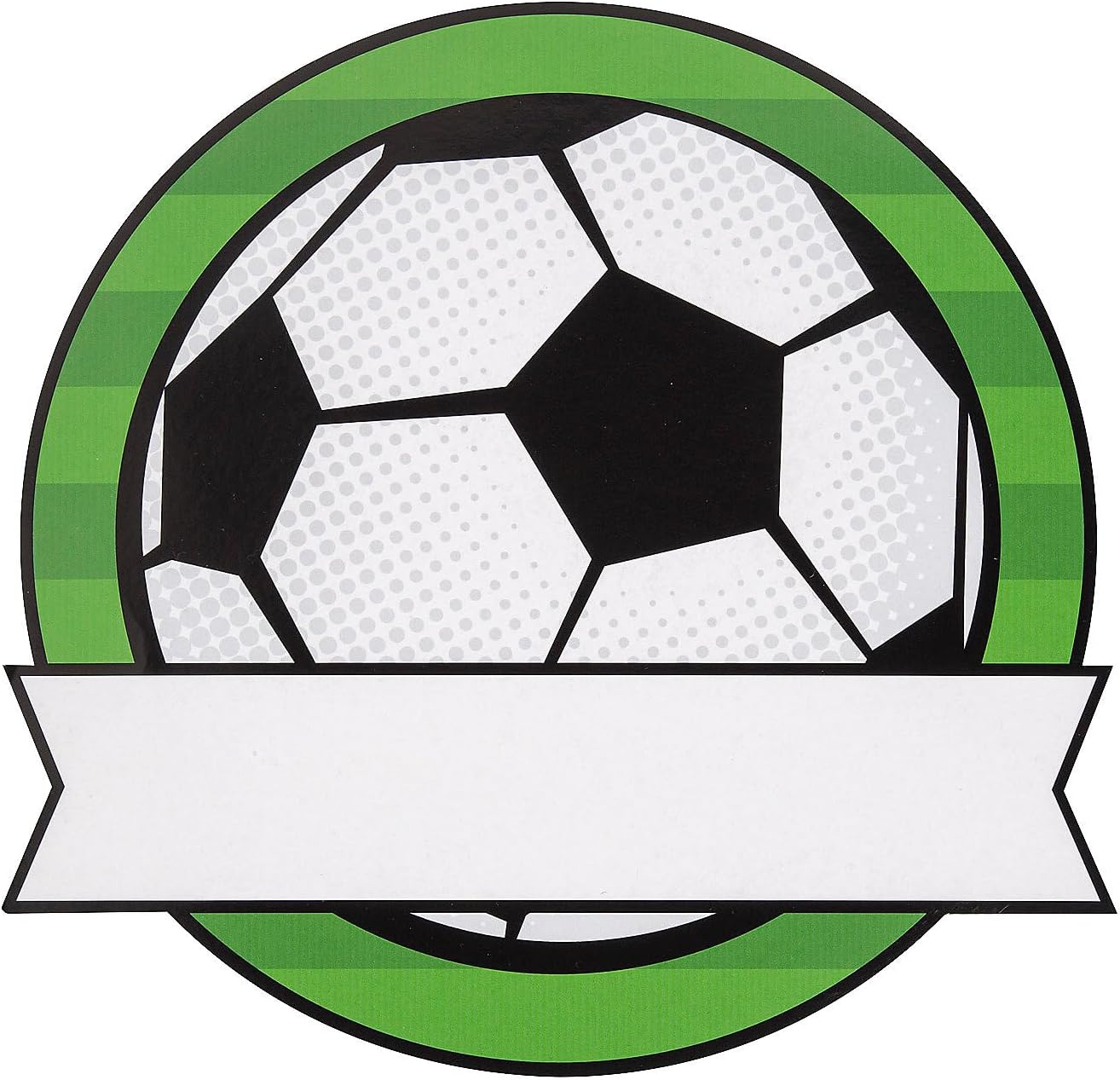 Fun Express Bulk Team Spirit Soccer Name Cutouts