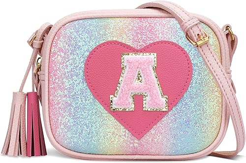 Miniatura 47 de KKXIU 2 3 4 5 6 7 8 9 10 años de edad, regalo para niña de 10 años, bolso cruzado con borla