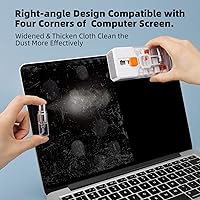 Vista 5 de Kit de Limpieza de Teclado, Limpiador de Laptop, Herramienta de Cepillo de Limpieza de Pantalla de Computadora 10 en 1, Kit de Limpiador Electrónico