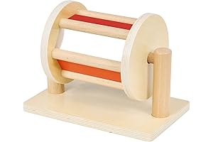 Montessori Spinning Drum: The Perfect Tummy Time Companion