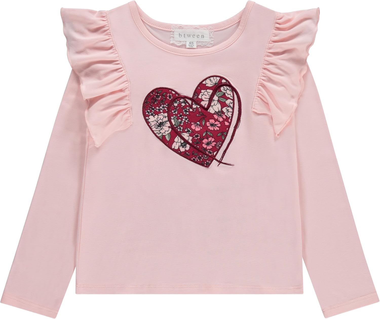 BTween Girls 4 Pack Wardrobe Set, Stylish and Comfortable Outfits for Kids Sizes 4-12, Includes Tops, Skirts, and Leggings - Image 4