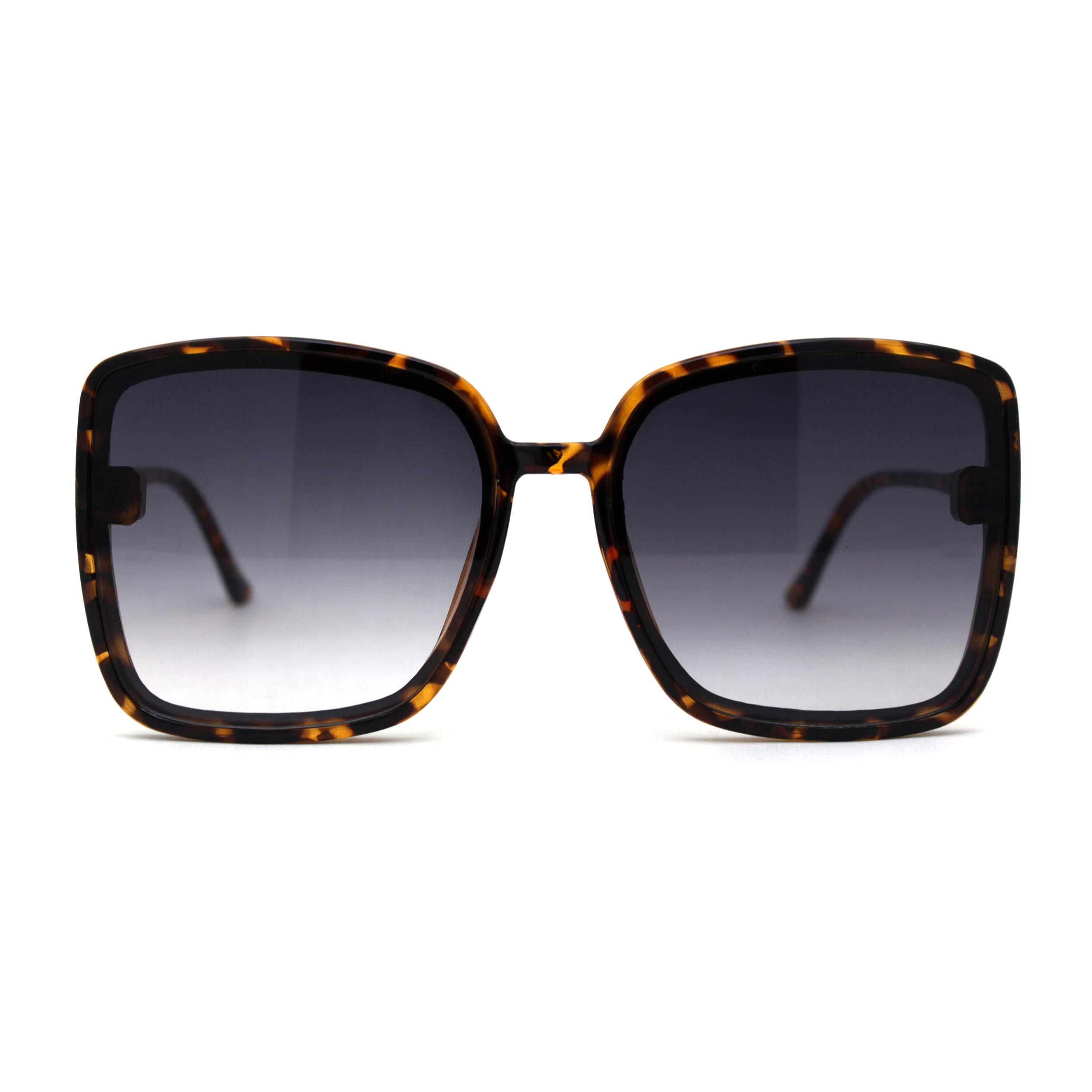 SA106 Womens Oversize Rectangular Butterfly Chic Sunglasses