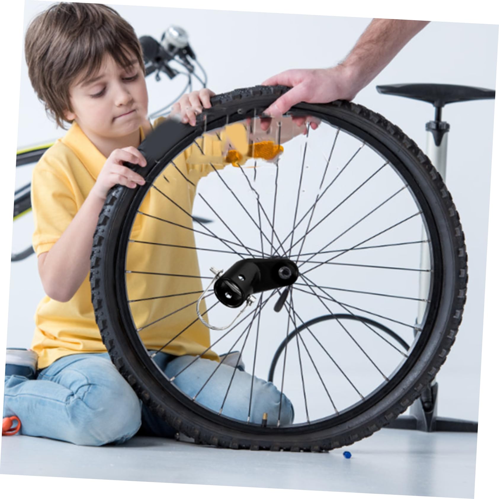 BESPORTBLE Anhängerkupplung Fahrradanhänger- Fahrradversorgung Adapter Zur Befestigung Von Fahrradanhängern Gelenk Für Fahrradanhänger Fahrradanhängergelenk Fahrradteil Stahl