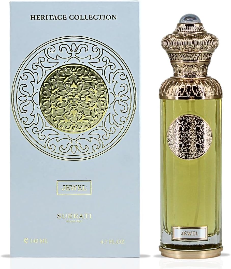 HERITAGE COLLECTION - JEWEL Eau De Parfum Spray 140ML (4.7 OZ) A Floral Scent With Citrusy Freshness & A Creamy Finish.