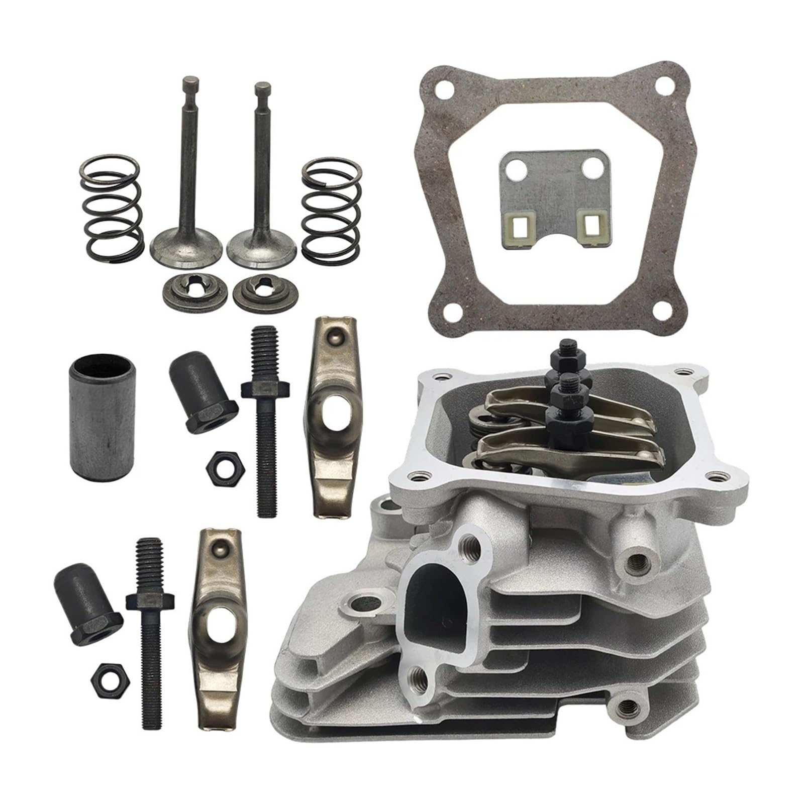 Accesorios para cortacésped Juego de Resorte de Brazo basculante de válvula de Culata de Motor for GX160 GX200 Chino 168F 5.5HP 6.5HP 2KW 3KW generador de Gas