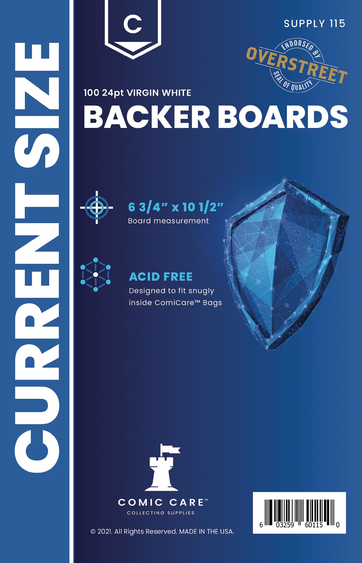 Current 24 pt Backer Boards (100 Count)