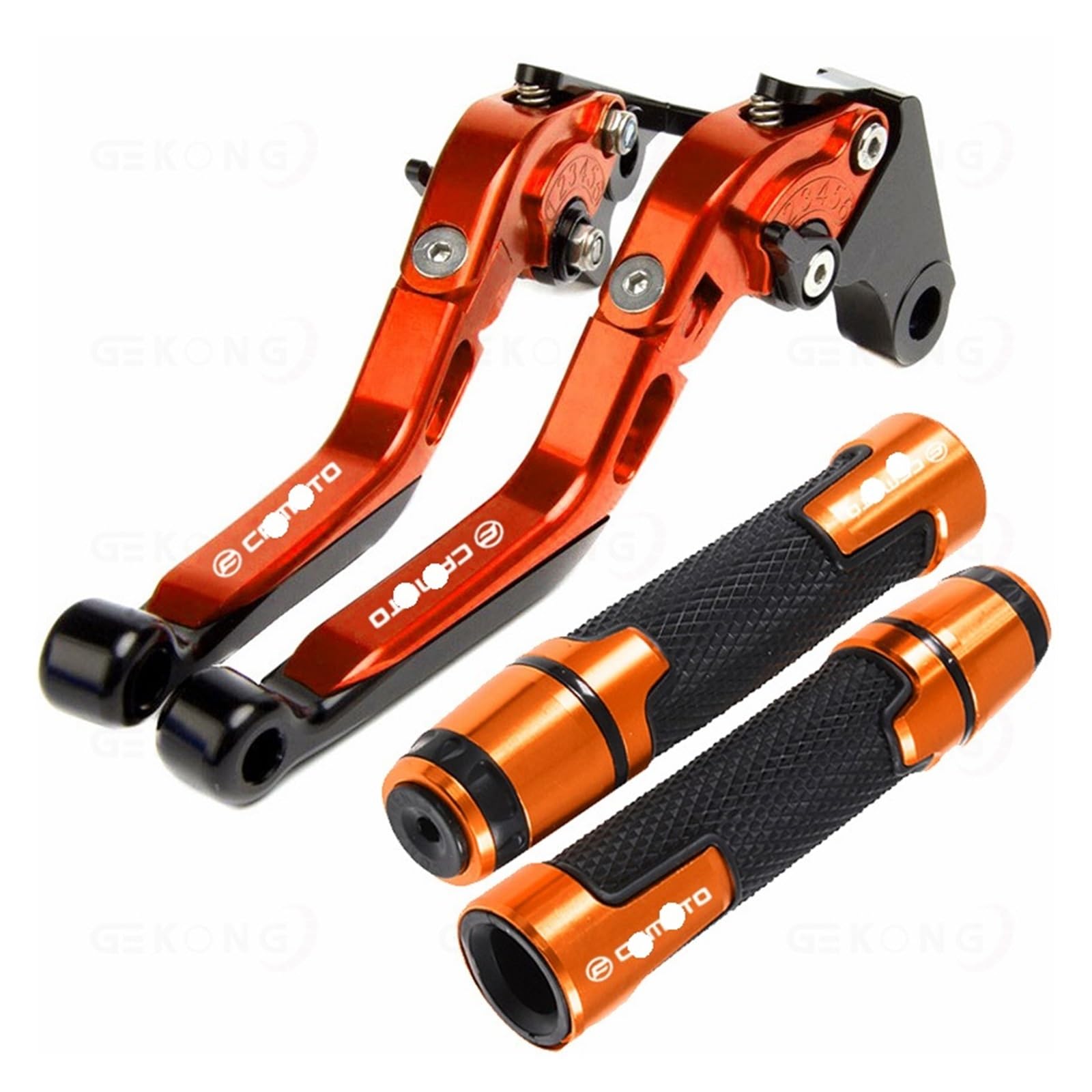 Ywqjiopm Orange Motorcycle Brake Clutch Lever For 250Sr 300Sr 250 Sr 300 Sr Motorcycle Accessories Brake Clutch Lever Handle Clutch Handle Brake Clutch Lever