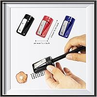 Vista 5 de WSERE Sacapuntas de carpintero manual portátil para carpintería, 6 piezas