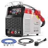 ANDELI Plasma Cutter&comma; 50Amps HF Non-Touch Pilot Arc Air Plasma Cutting Equipment 5&sol;8 Inch Clean Cut&comma; 4&period;05&apos;&apos; Larger LED Display 110&sol;220V Dual Voltage IGBT Inverter Plasma Cutting Machine CUT-50DS