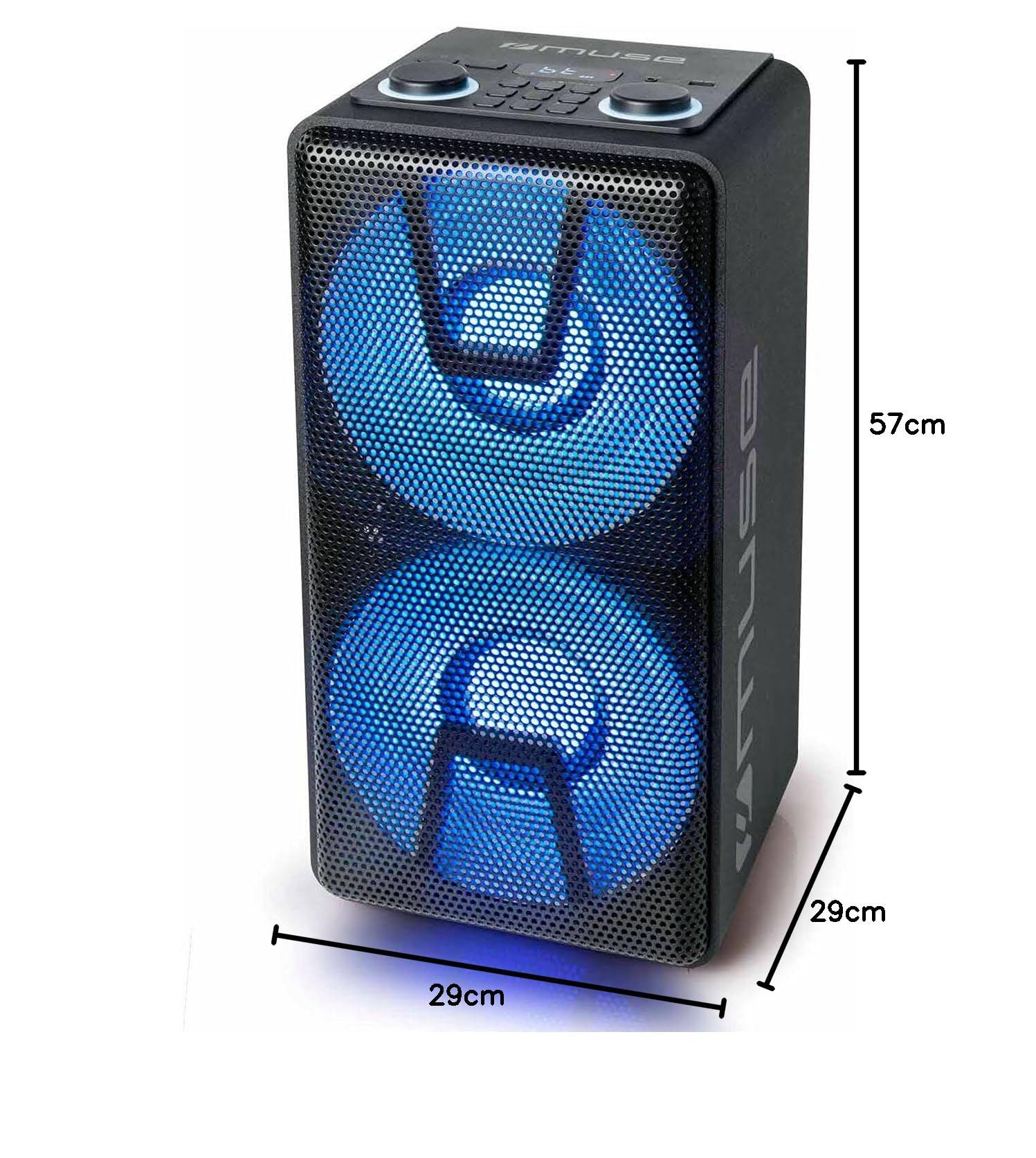 Muse M-620 BT Bluetooth Lautsprecher - Holzgehäuse Mit Radio & NFC