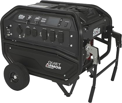 مولد EFI محمول تجاري من طراز NorthStar e9250s مع بدء تشغيل كهربائي، 9250 واط، 7250 واط مقدر، الطراز رقم 1654402
