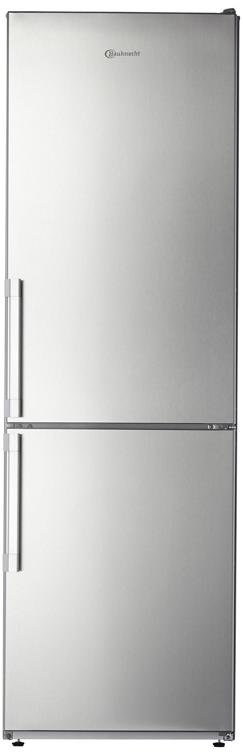 Combiné réfrigérateur-congélateur Bauknecht KGLF 18 WS - Classe énergétique A+++ - Hauteur de 189 cm - 161 kWh/an - Partie réfrigérateur de 228 l - Silencieux (38 db) - Blanc Inox