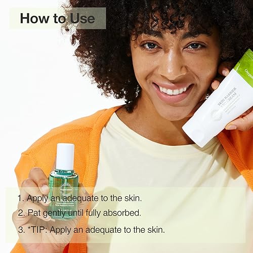 Miniatura 3 de Skin Barrier Fluid 1.7 fl oz / 1.69 fl oz – Ampolla antiarrugas con adenosina, colágeno hidrolizado, mejora la elasticidad y densidad, suero