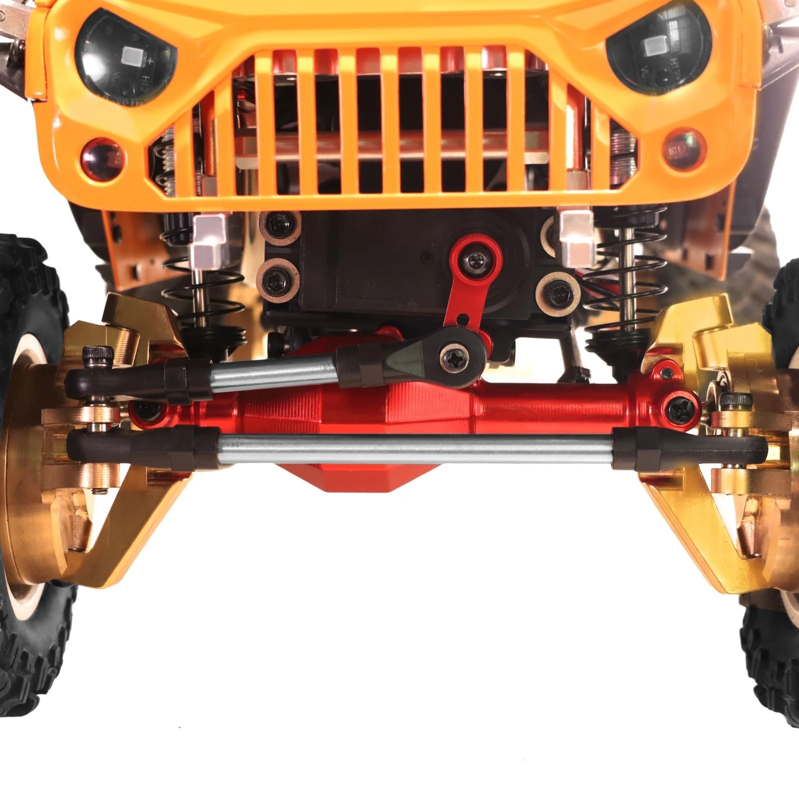 pour MJX pour Hyper GO H12Y + 1/12 Pièces Rechange pour Voiture Télécommandée Biellette Direction Rotule Nylon Acier Inoxydable Rc Jouets Accessoires