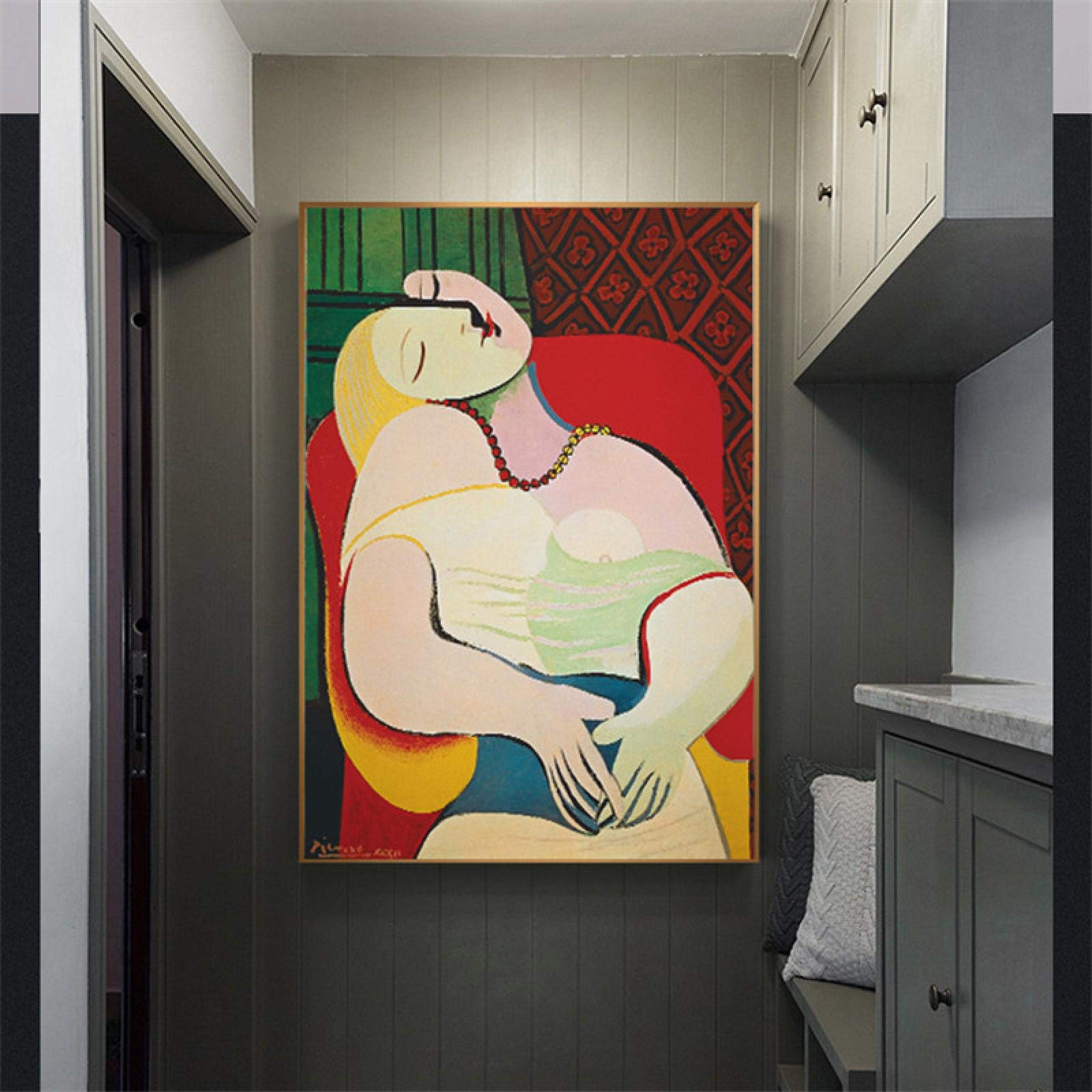 Peintures sur toile abstraites Picasso pour une décoration murale de salon moderne