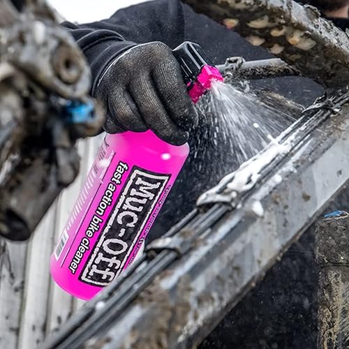 Miniatura 3 de Muc-Off Nano Tech Bike Cleaner 206 - Kit de cepillos de 5 piezas, incluye 5 cepillos de limpieza para bicicletas con cerdas de nailon duraderas y