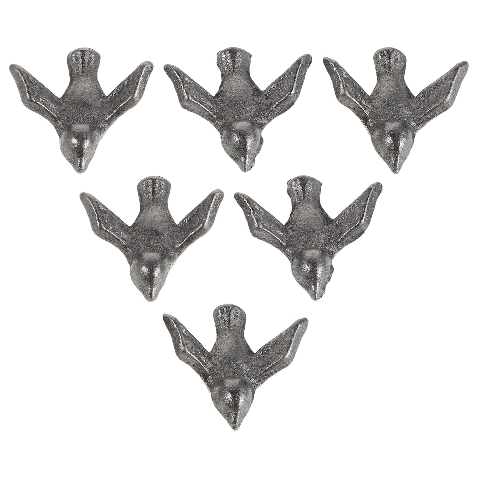 Ustensiles cuisine oiseau en fer sain pour complément en fer 6 pièces