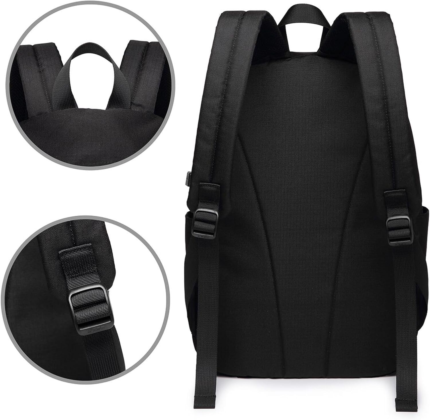 Airplane Aircraft Backpack, 17 Inch Travel Business Laptop Backpack With USB Port for Women Men