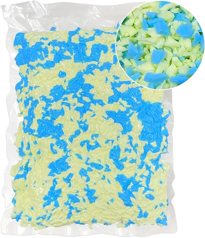 KOURILAND Bean Bag Filler, 5lb Crushed Memory Foam Filling, Comfortable