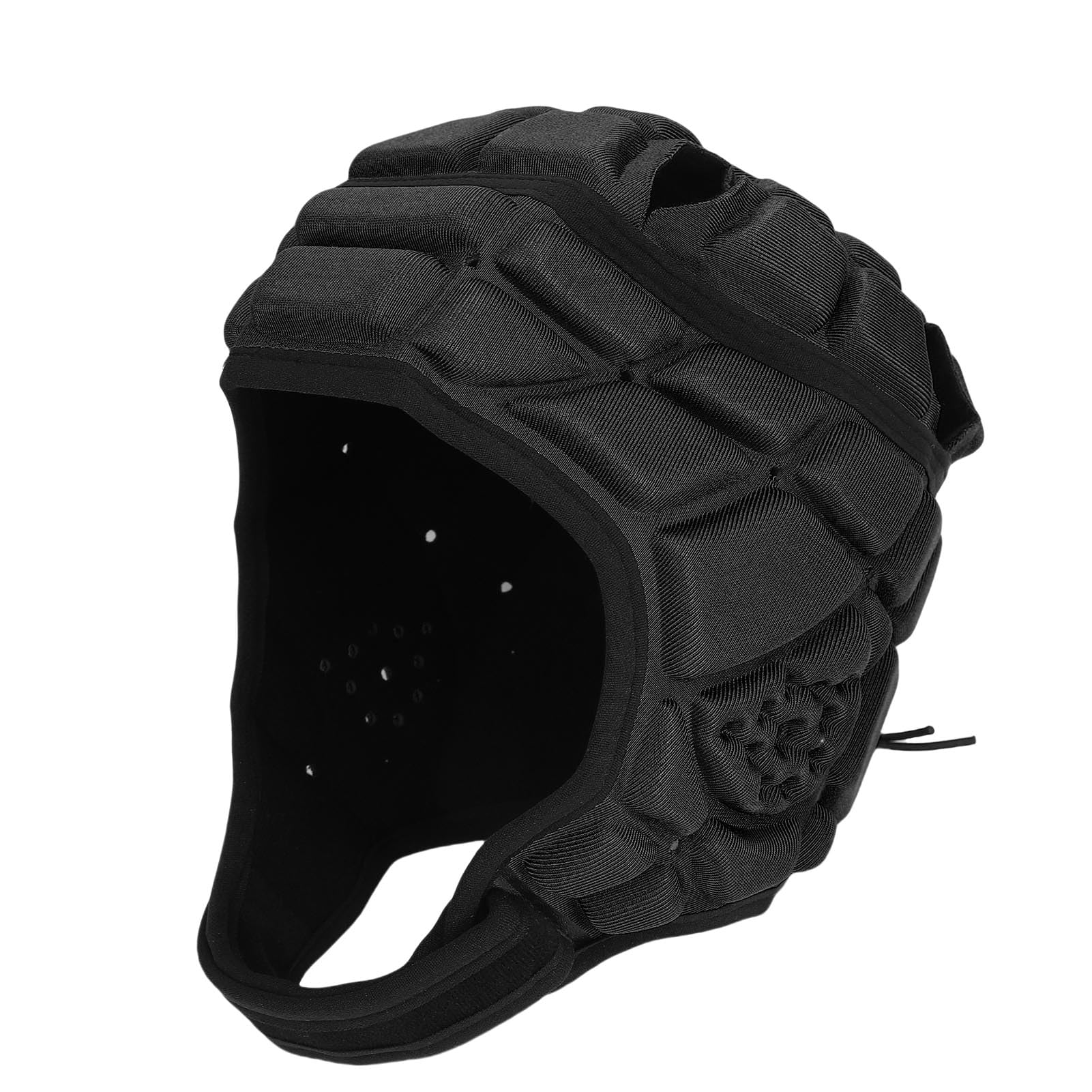 ciciglow Soft Shell Flag Football Helmet,EVA Sponge Soft Padded Rugby Helmet for Soccer Sports,Adjustable Flag Football Scrum Cap for Youth Adults (M)