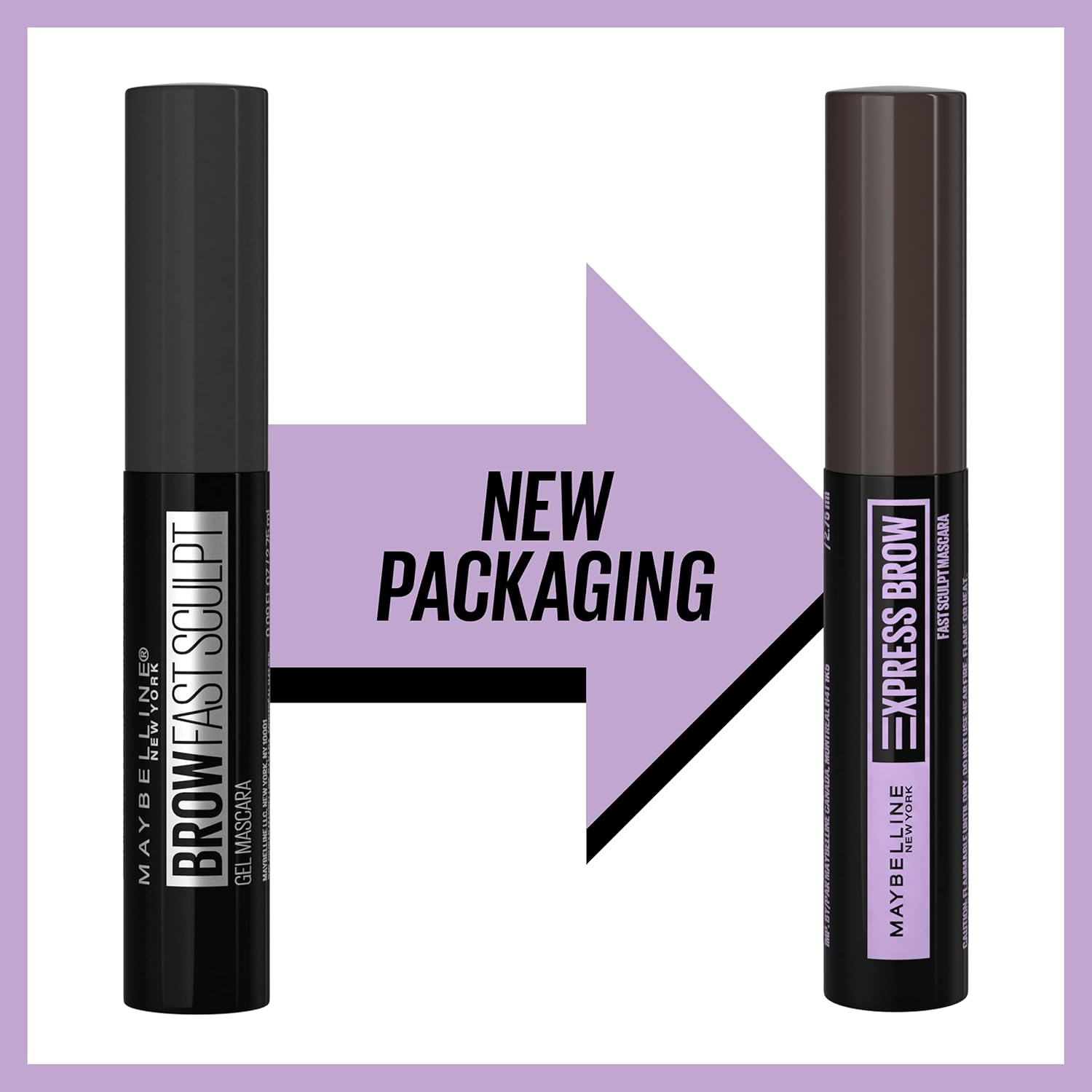 Maybelline Express Brow Fast Sculpt Eyebrow Gel, Shapes and Colours Eyebrows, All Day Hold Mascara, 10 Clear, 0.023 kg - Image 5