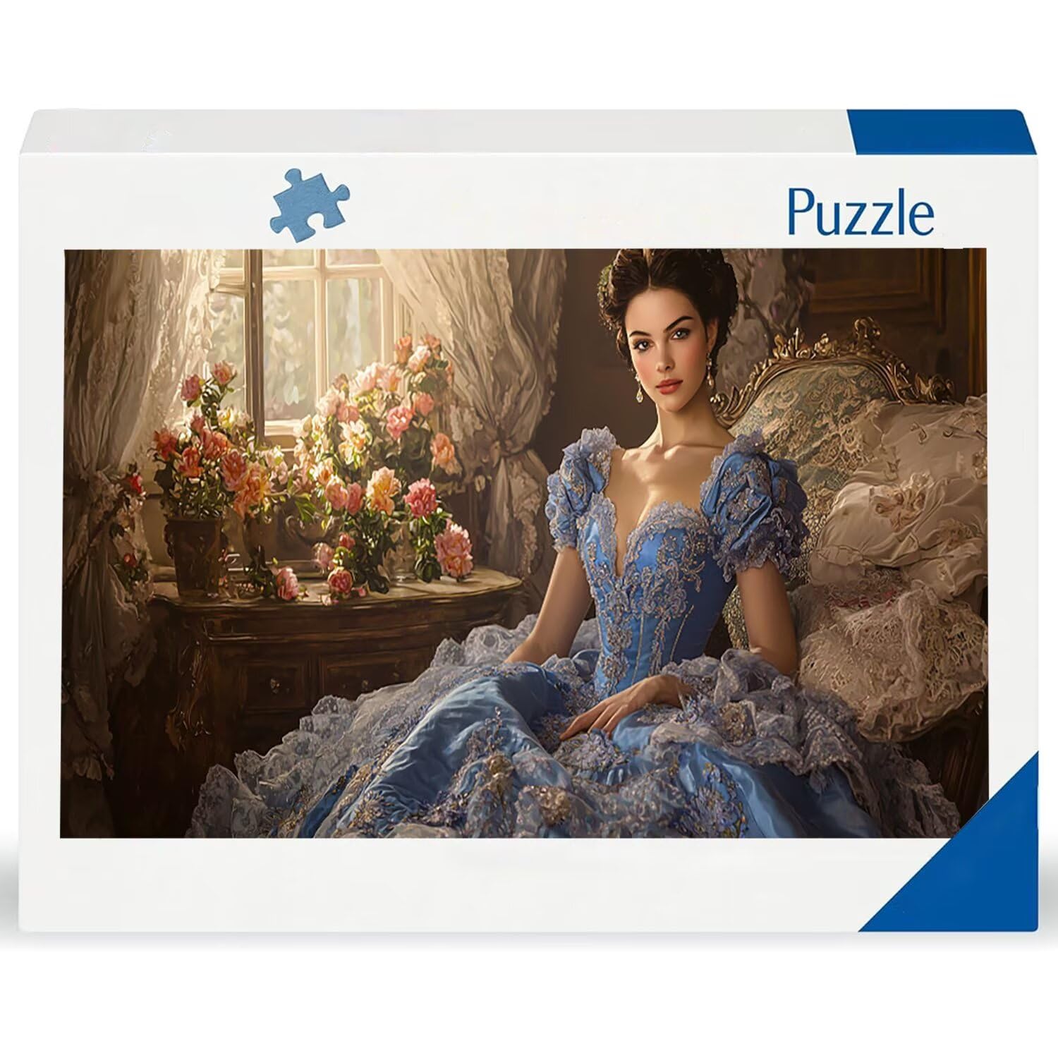 Puzzle de Madera para Adultos 900 Piezas - La Diosa Princesa, Obra de Arte de Juego de Rompecabezas para Adultos, Puzzle de Impresión de Alta Definición Multicolor, Pasatiempo Creativo Regalo b-266