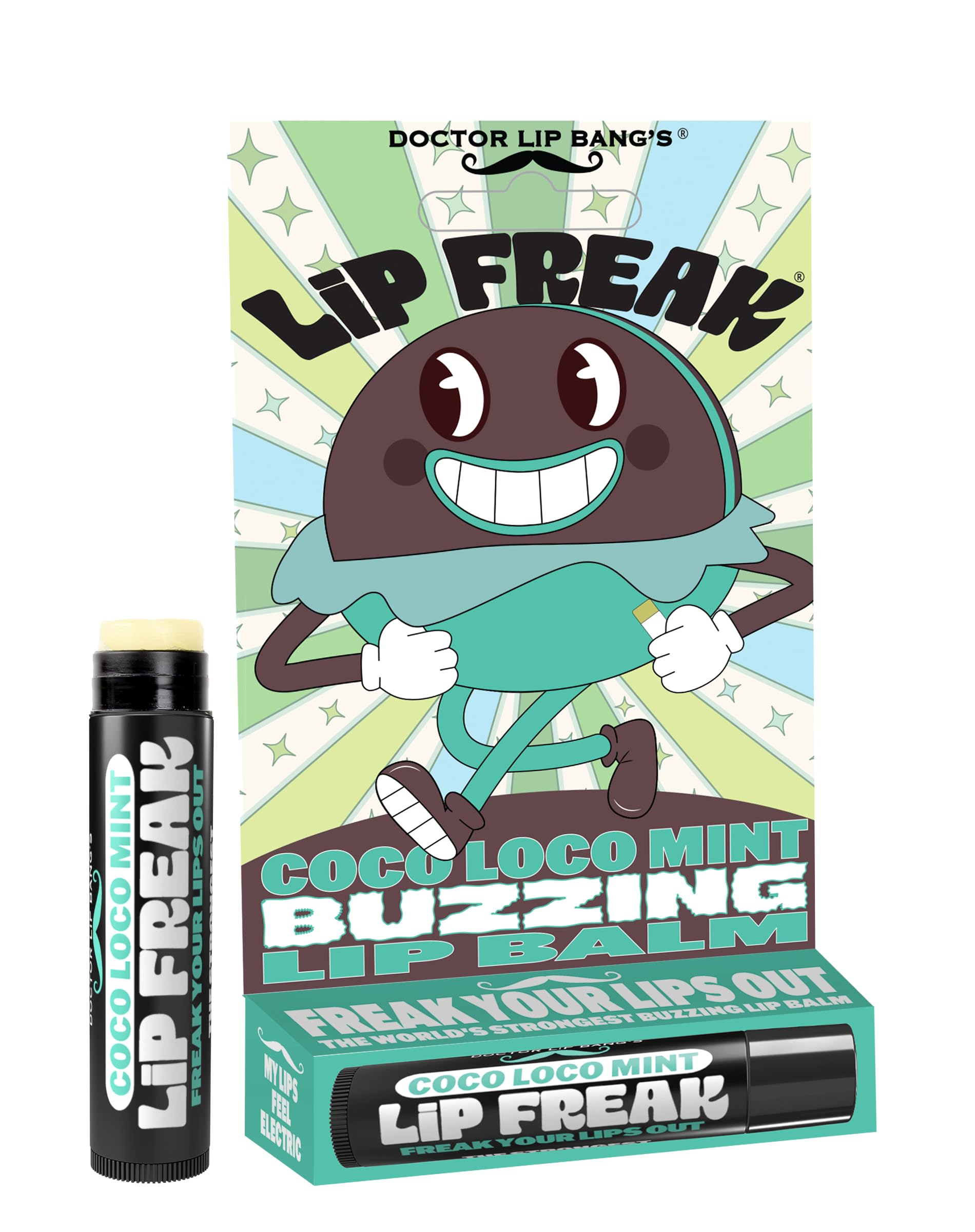 Coco Loco Mint: Doctor Lip Bangs Lip Freak Buzzing Lip Balm (Coco Loco Mint)-image-40