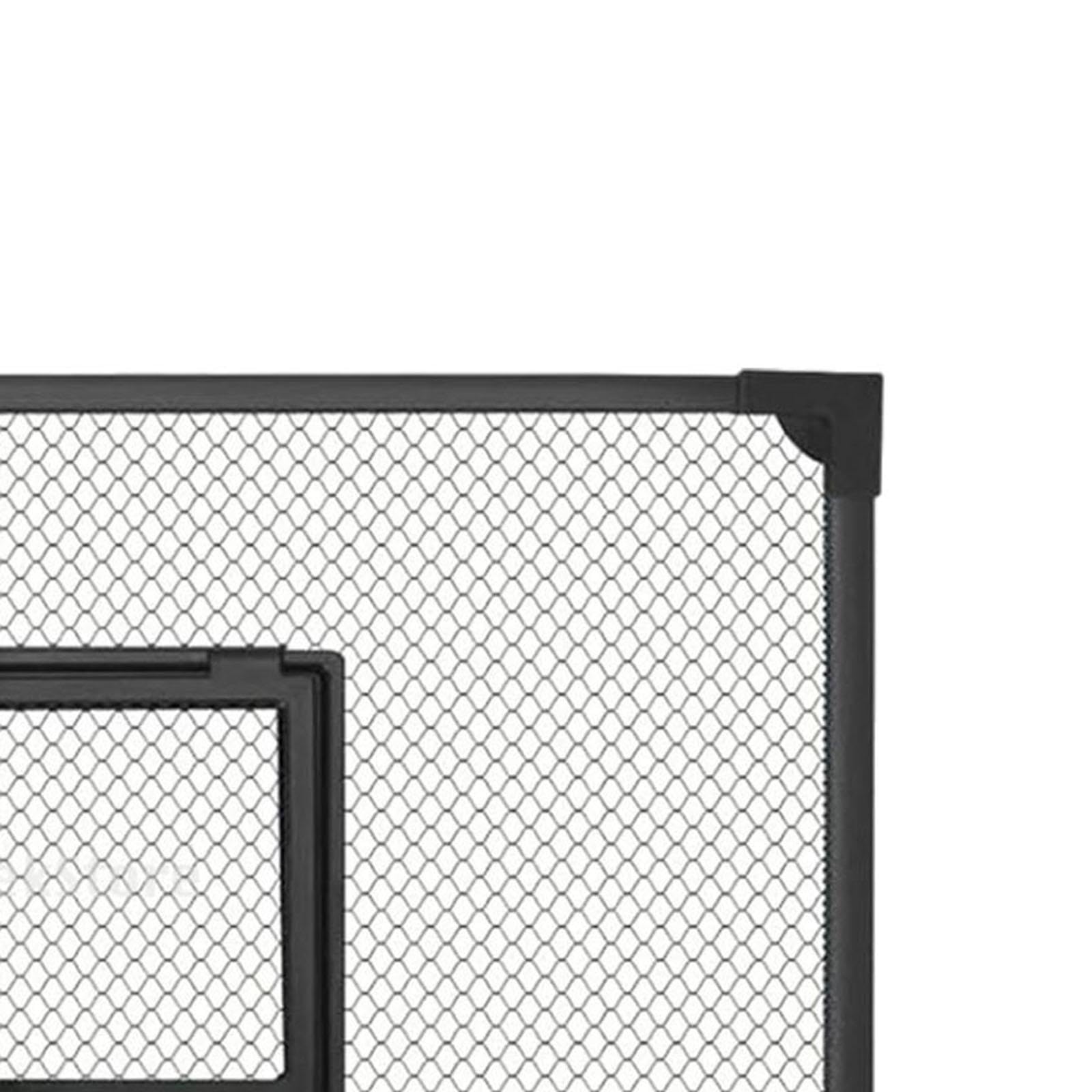 HouseVibe Aquarium Bildschirm Top Abdeckung Mesh Anti Jumping Net Schutz Netz für Fischsprungschutz – Leicht zu Reinigen – Ideal für Süßwasser & Meerwasser Aquarien- 90x45cm