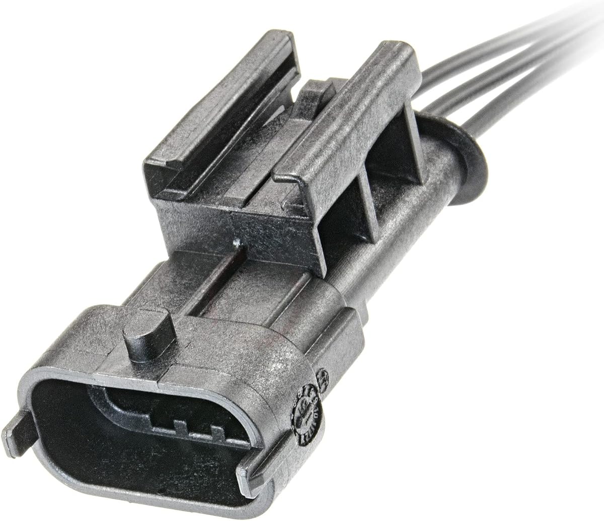 Ballenger Motorsports - 3-way sealed Receptacle Compatible with Bosch Connector Pigtail for Diesel Injection Pump