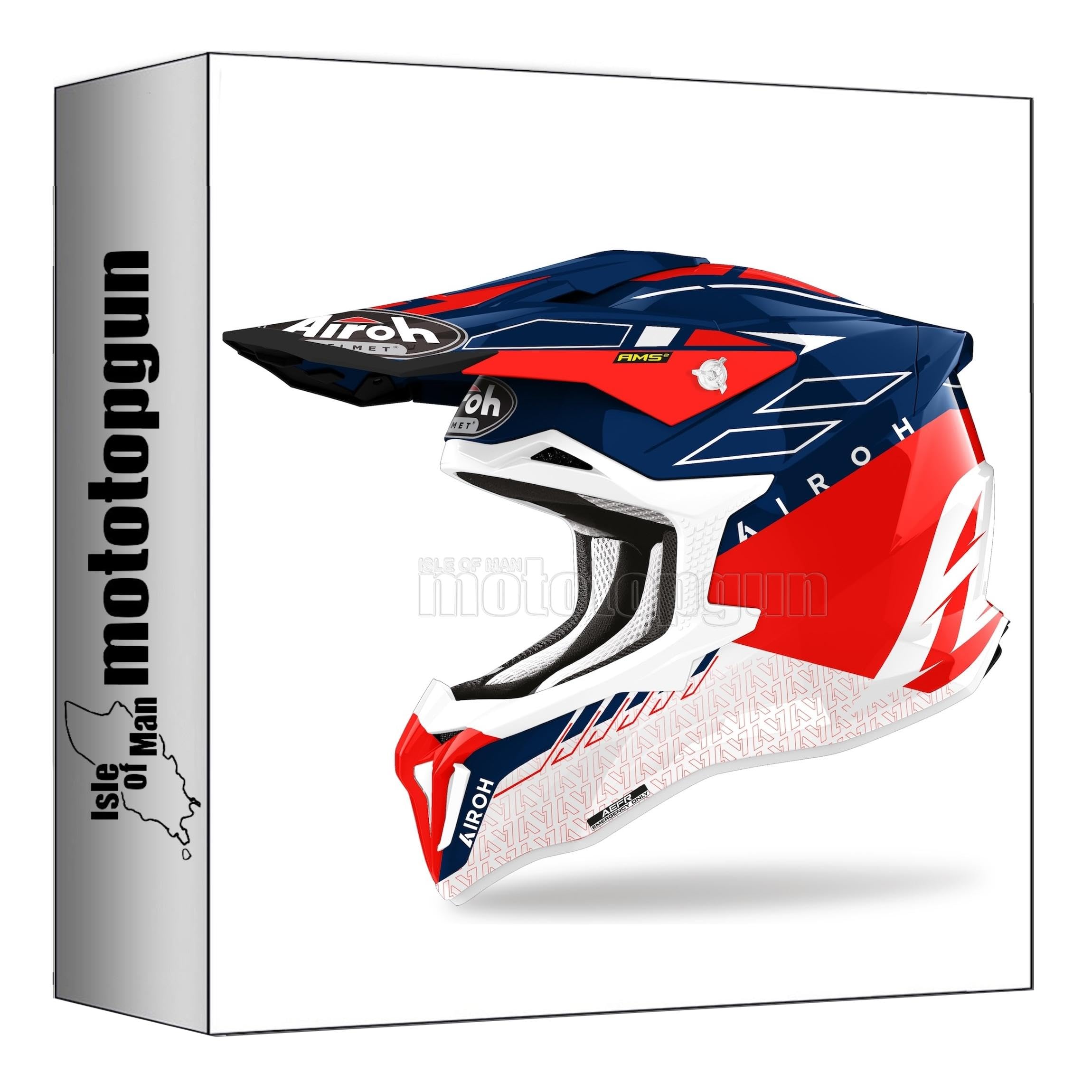 Casque Airoh Strycker Skin avec système de ventilation active et coque HPC - 2