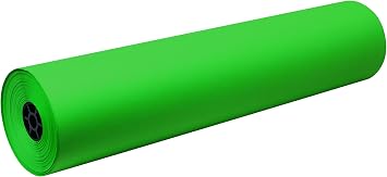 Art Paper Construction Paper Rolls - 36 inch x 500 feet - Festive Green 100592