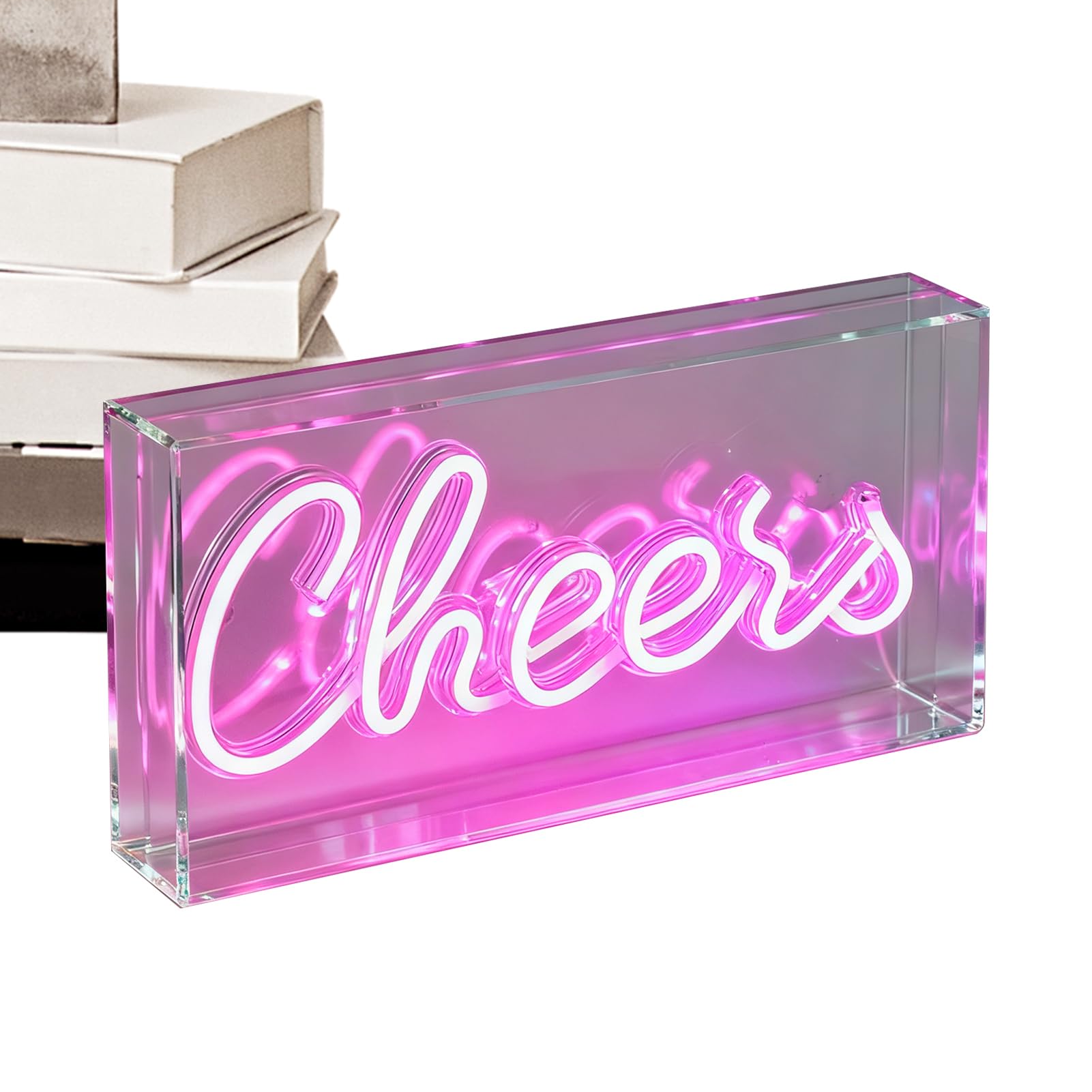 Bar Neon LED Znak USB Zasilana Lampa Biurkowa 3D Neon