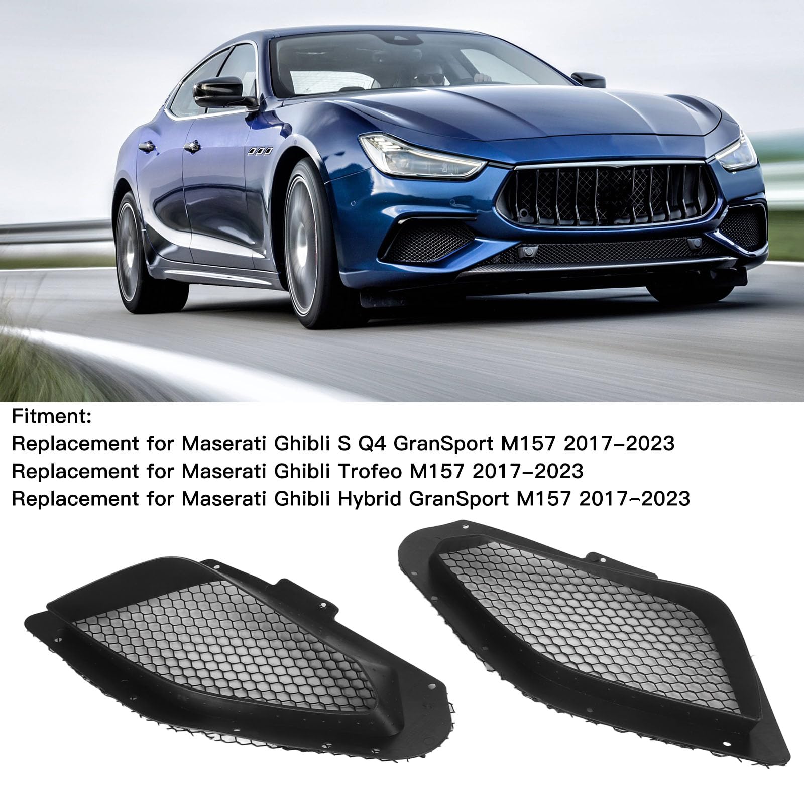 Amazon.com: Front Lower Grill Front Bumper Lower Grille 