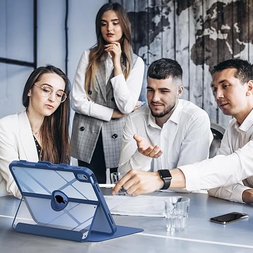 Miniatura 8 de MoKo Funda para iPad de 11 pulgadas (A16) de 11ª generación 2025/iPad de 10ª generación con soporte para lápices 2022 de 10.9 pulgadas, protector