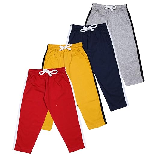 Boy's Regular Fit Cotton Track Pant