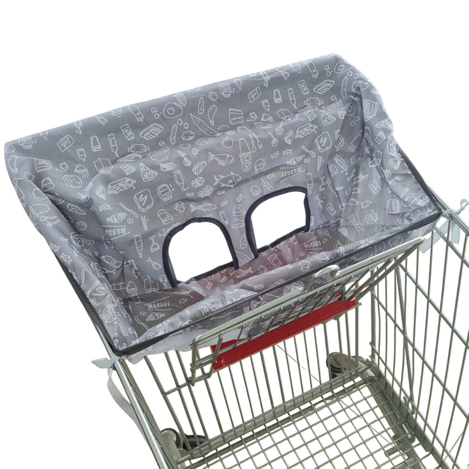 REDYY Infants Shopping Cart Pad Sleeve Baby High Legged Dinning Chair Seat Cover Protectors Solution for Toddlers Kids Infant Seat Cover Portable Protective Pad Cover High Foot Chair Case