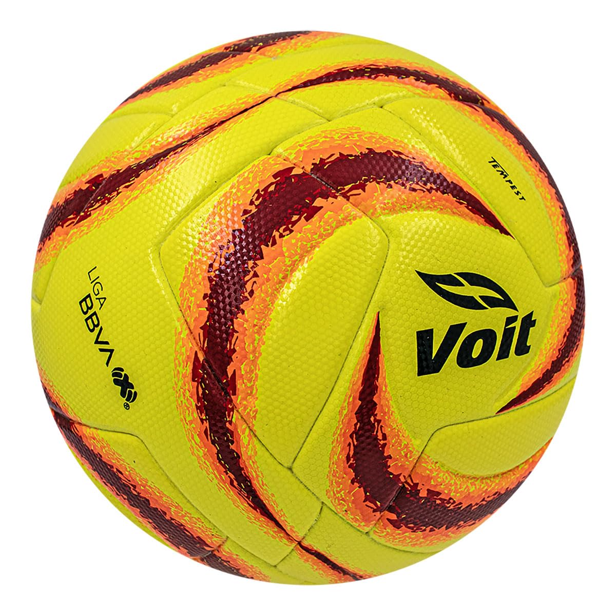 Voit Pro Official Match Ball Liga MX Tamaño 5 - Aerodinámica y durabilidad mejoradas - Tecnología para prevención de humedad y absorción de impactos