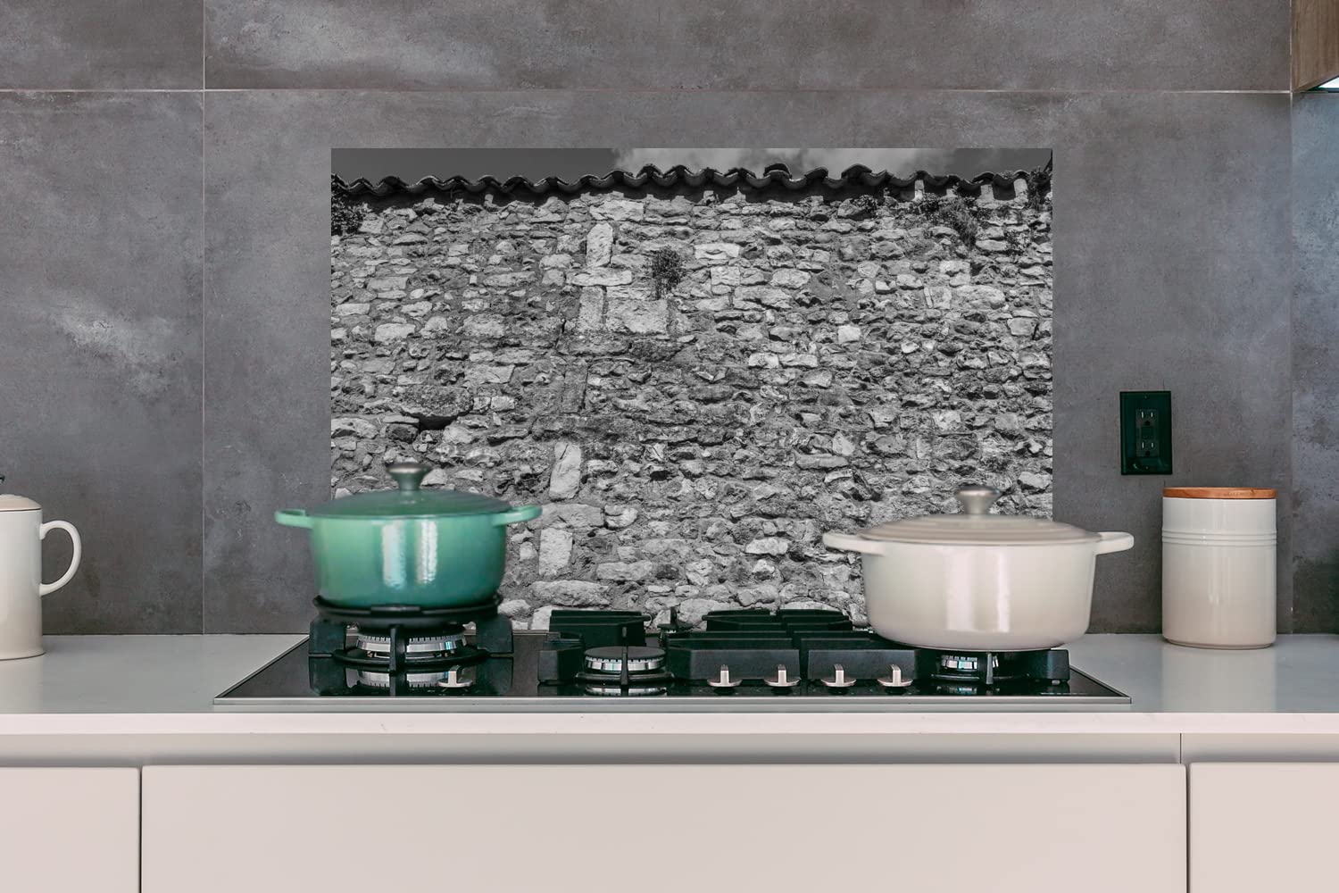 Credence Ustensiles De Cuisine - Cuisson - Assiette Fond De