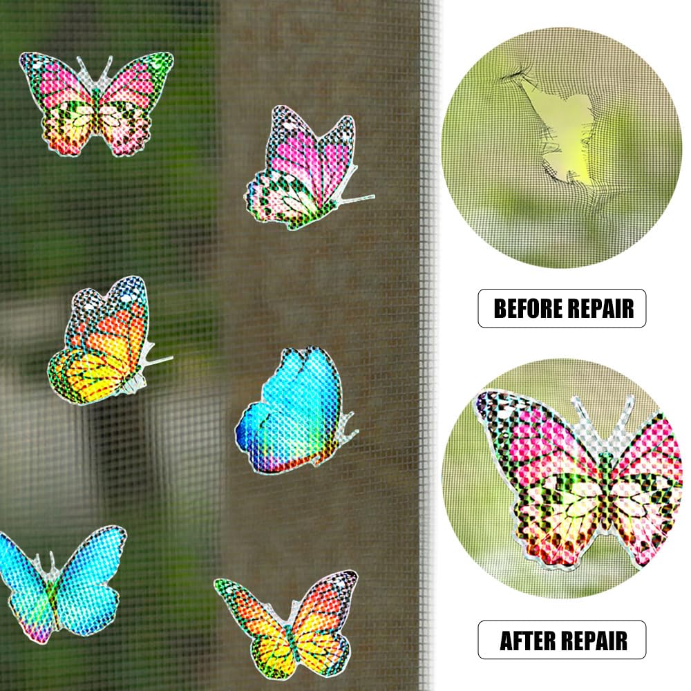12 Magneti A Farfalla Decorativi - Adesivi Magnetici Per Frigorifero E Zanzariere - Foto 4