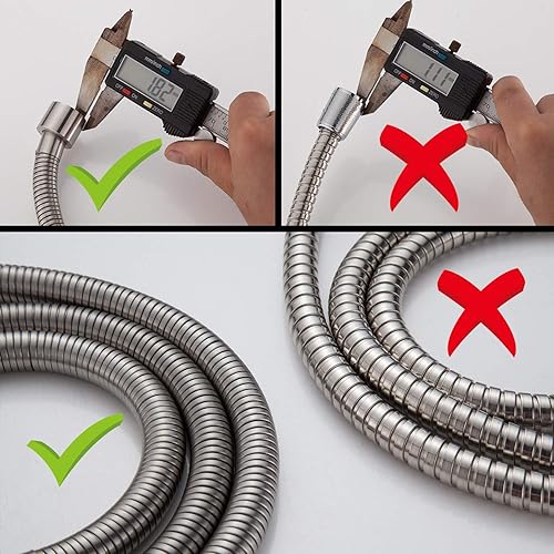 Miniatura 7 de WS031F - Pulverizador de bidé de mano de acero inoxidable Shattaf con soporte magnético para bidé, WS031F