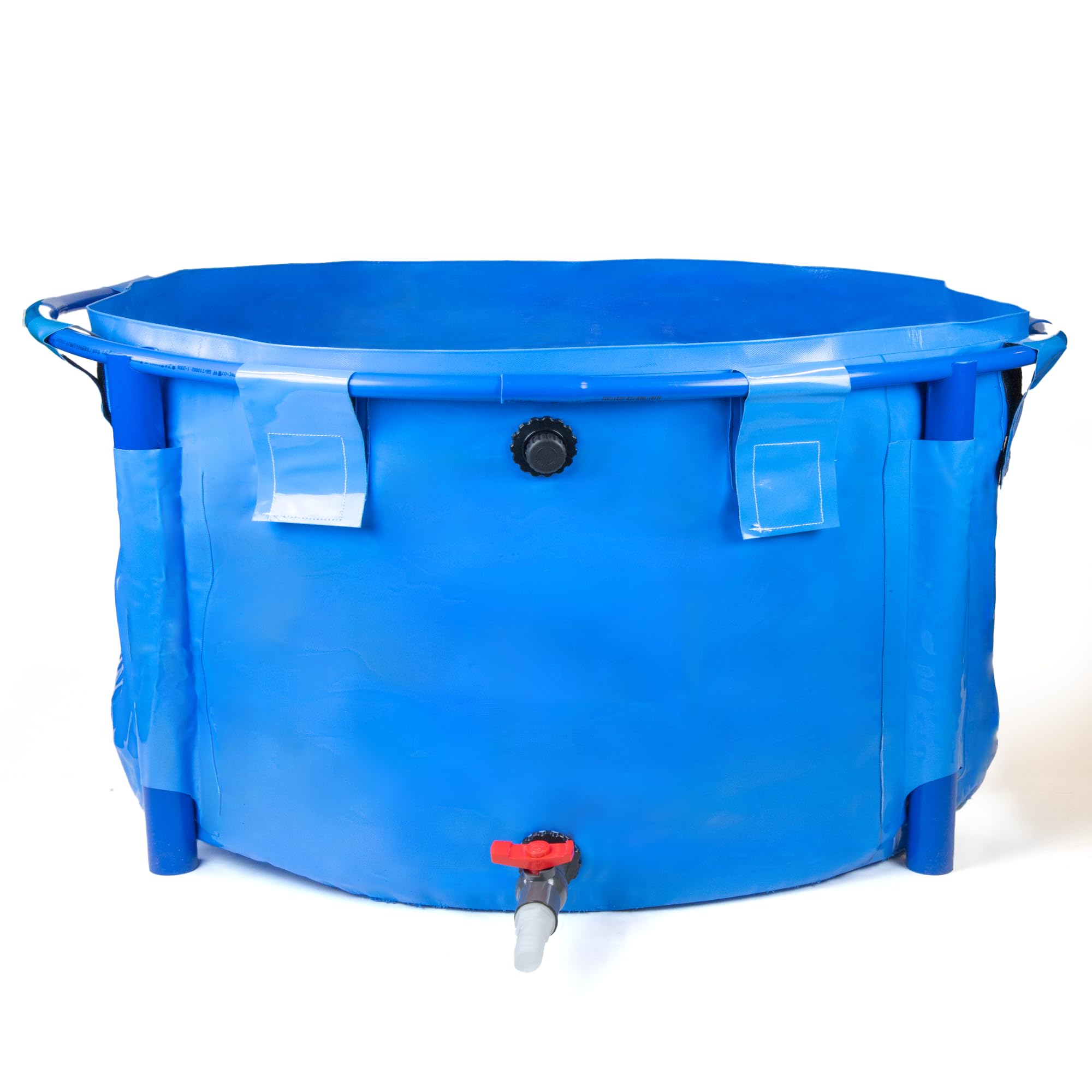 Pondlife Faltbecken für Koi und Teichfische, Ø 120cm x Höhe 60cm, 680 Liter, stabile PVC-Folie, UV-beständig