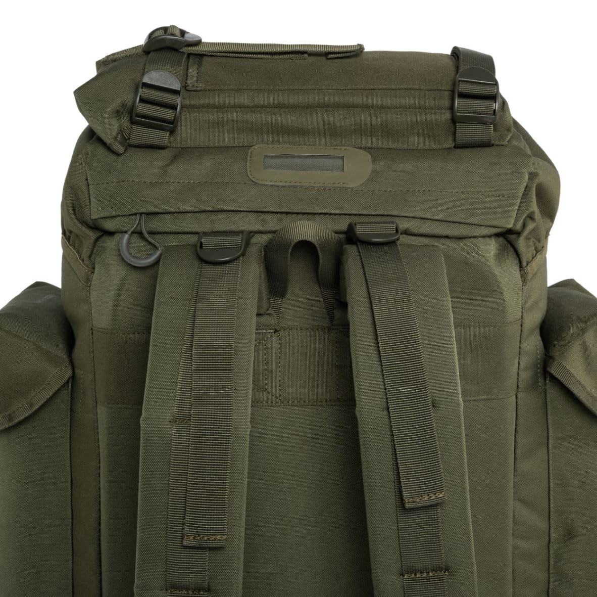 Tactical Fortex 65L Mochila Táctica – Oliva | Gran Mochila Militar & Trekking Hombre | Con Sistema MOLLE, Funda Impermeable | Ideal para Senderismo, Camping & Expediciones | 67×40×25 cm