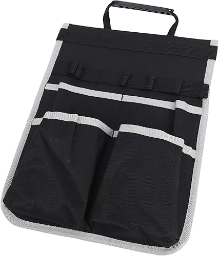 Garosa Caja de herramientas Bolsa colgante interior Oxford tela organizador de hardware con prueba de pinchazos para electricistas, carpinteros,