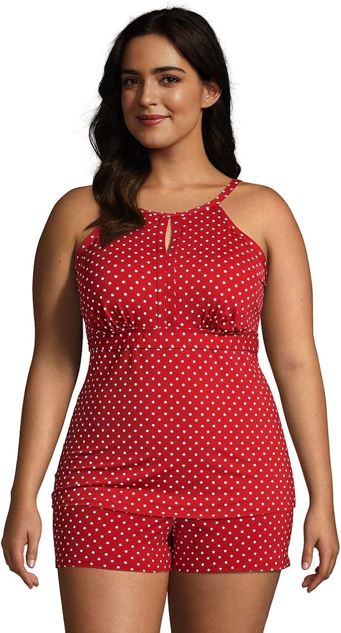 lands end keyhole tankini
