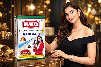 NUMEX 2MM Heavy-Duty Batch Printing Machine for 50–500g Packs | Super Fast Manual Coding | Steel Body & Hard Rubber Font | AI Tested | Since 1976 | 7 National Awards