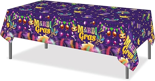 Miniatura 511 de CC HOME 1 pieza de mantel de plástico para fiesta de los 90 de 54 x 87 pulgadas de largo, mantel vintage retro de los 90 de hip hop, tema de 1990